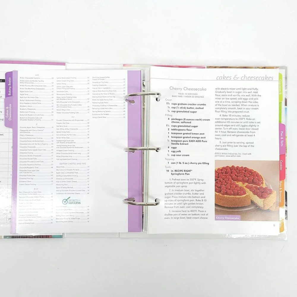 Bradford Exchange Americas Greatest Brand Name Baking Book 2014 Hardcover 3 Ring